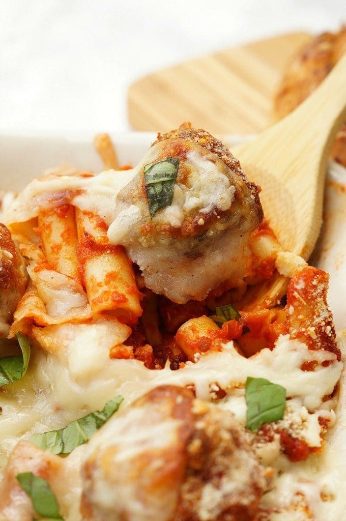 Chicken Parmesan Meatballs