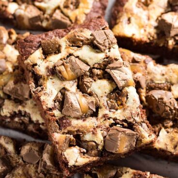 cake mix milky way cookie bars