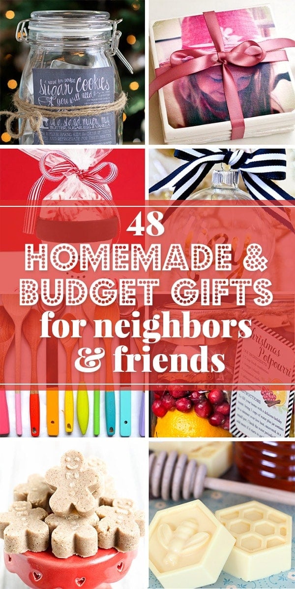 Budget Gifts Ideas for Friends and Neighbors (Homemade Christmas Gifts)