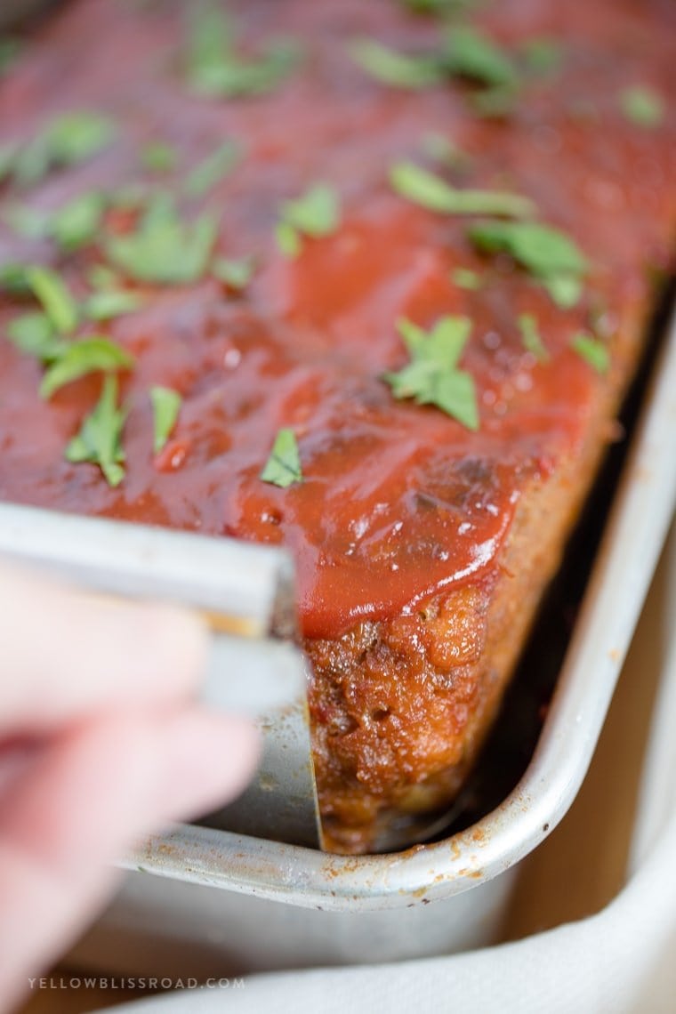 This classic meatloaf recipe is tender and juicy with a deliciously unique flavor. If you've ever wanted to know how to make meatloaf, start here!