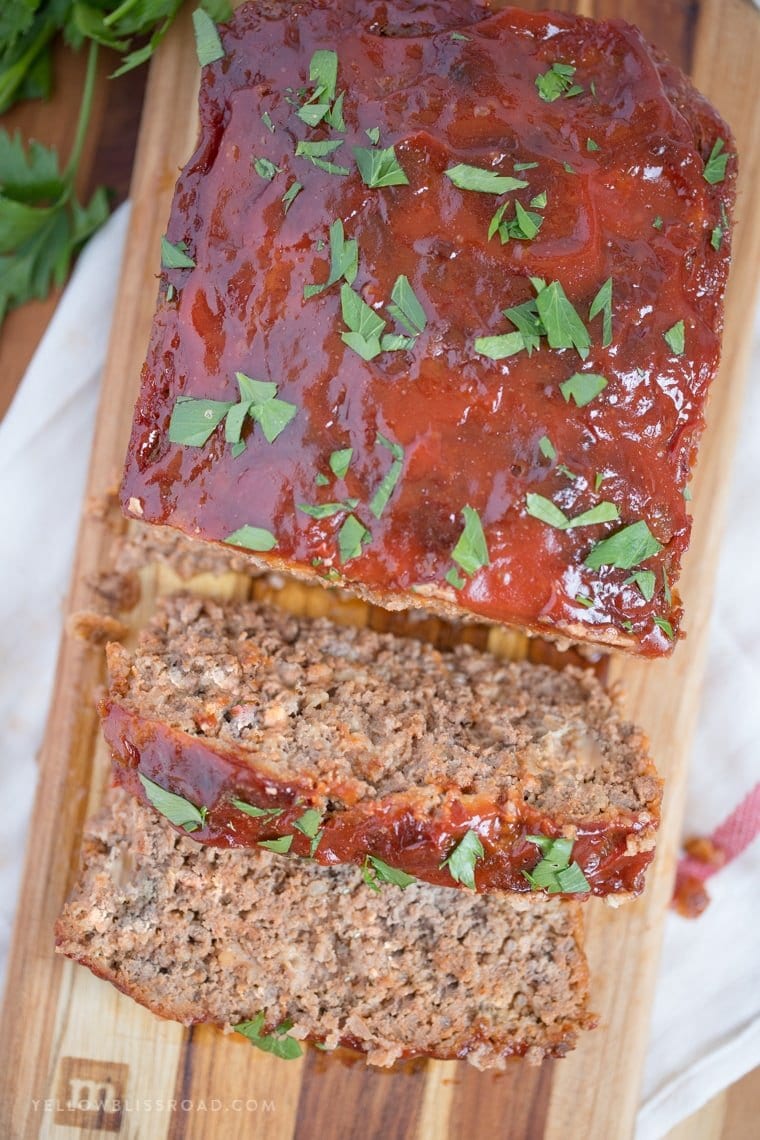 This classic meatloaf recipe is tender and juicy with a deliciously unique flavor. If you've ever wanted to know how to make meatloaf, start here!