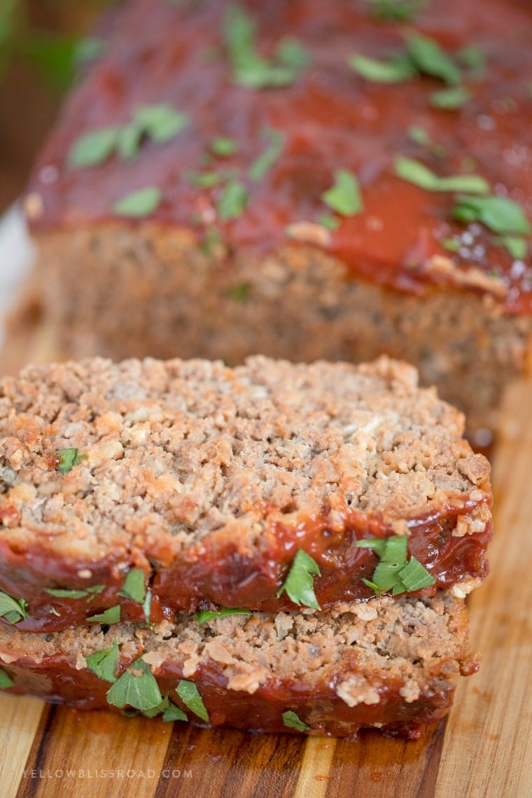 This classic meatloaf recipe is tender and juicy with a deliciously unique flavor. If you've ever wanted to know how to make meatloaf, start here!