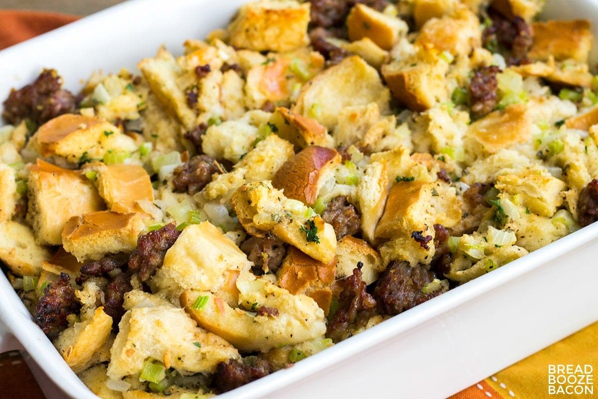 Classic Sausage Stuffing | Thanksgiving Side Dish Recipe