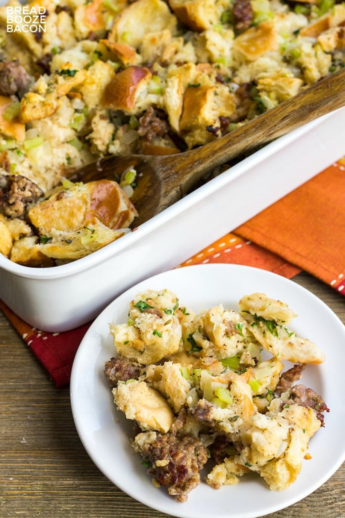 Classic Sausage Stuffing | Thanksgiving Side Dish Recipe