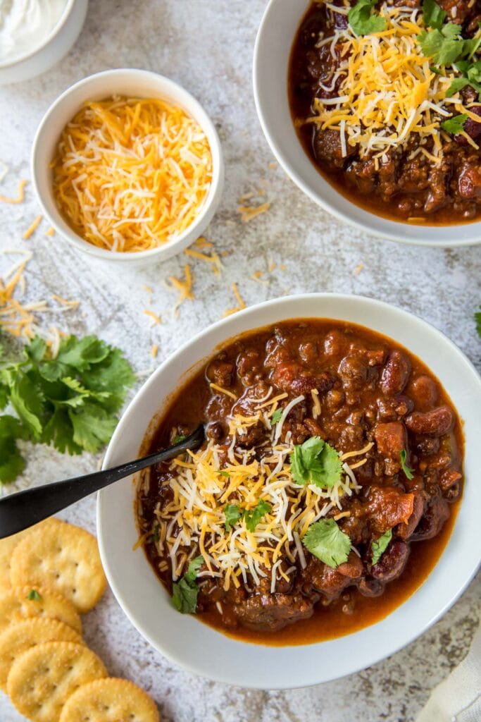 Easy Instant Pot Chili | Yellow Bliss Road