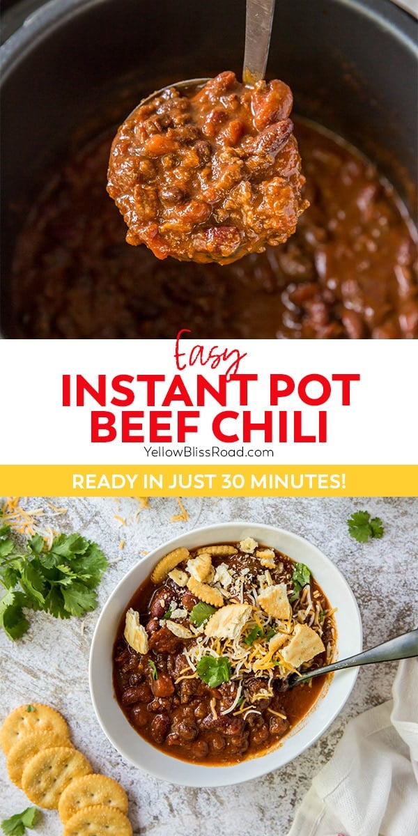 Instant Pot Chili –