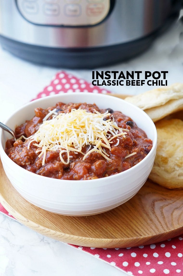 instant pot chili recipe