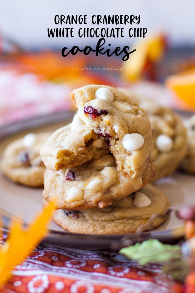Cranberry White Chocolate Chip Cookies