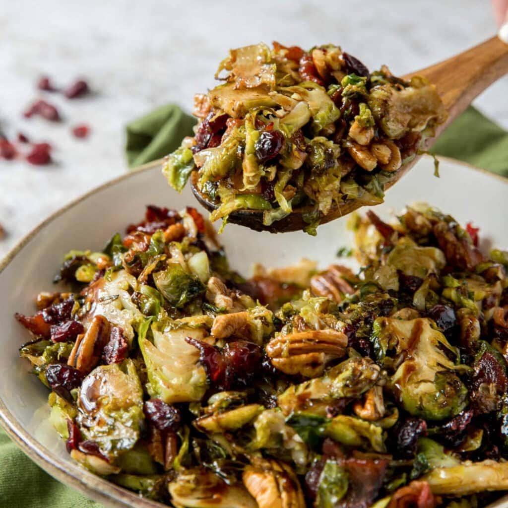 Roasted Brussels Sprouts Salad