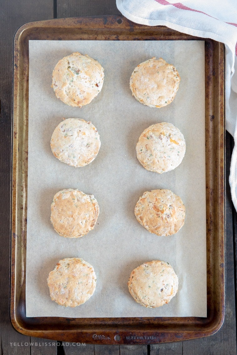 A tray of biscuits