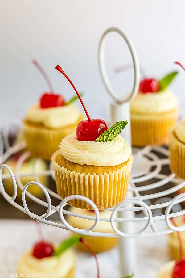 Mai Tai Cupcakes from The Life Jolie