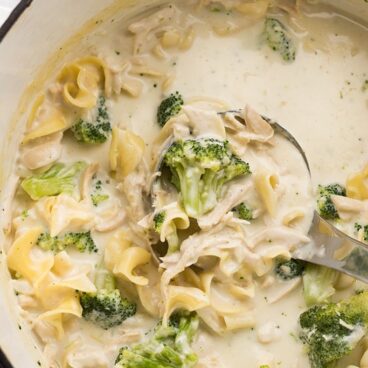 Chicken Broccoli Alfredo Soup