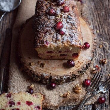 cranberry walnut quick bread