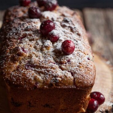 cranberry walnut quick bread