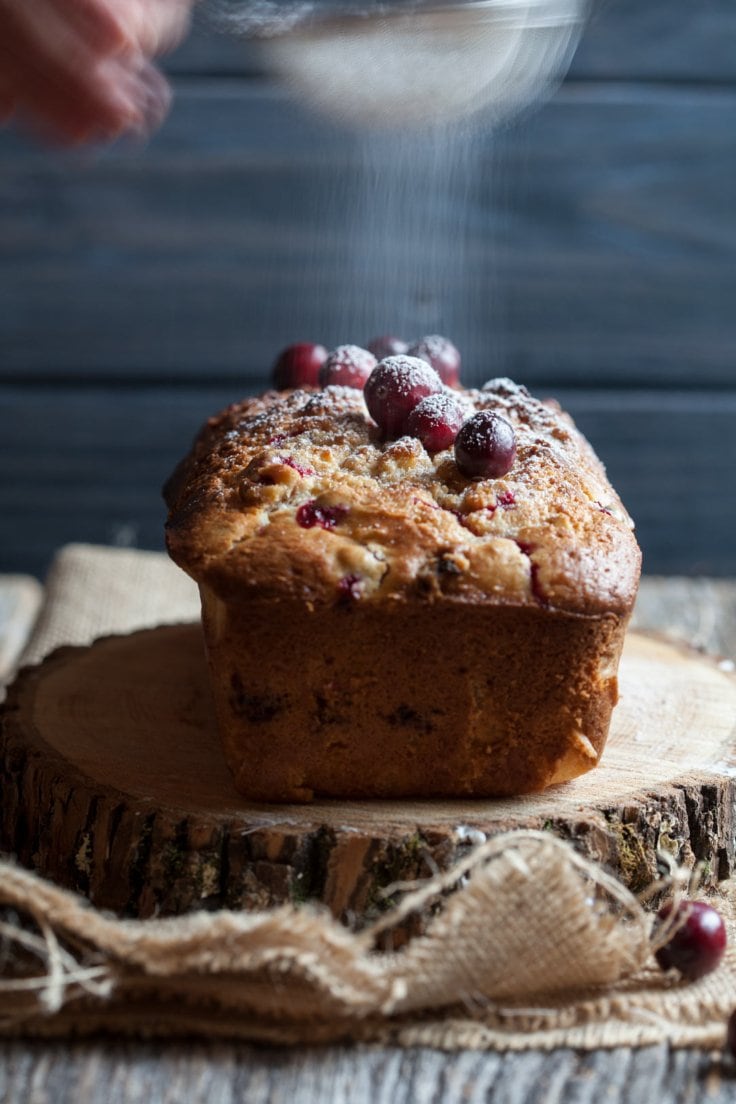 Cranberry Walnut Quick Bread Yellow Bliss Road