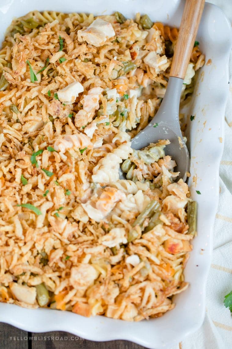 French Onion Chicken Casserole with Green Beans
