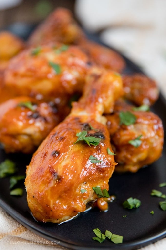 Baked Honey Mustard Chicken Drumsticks