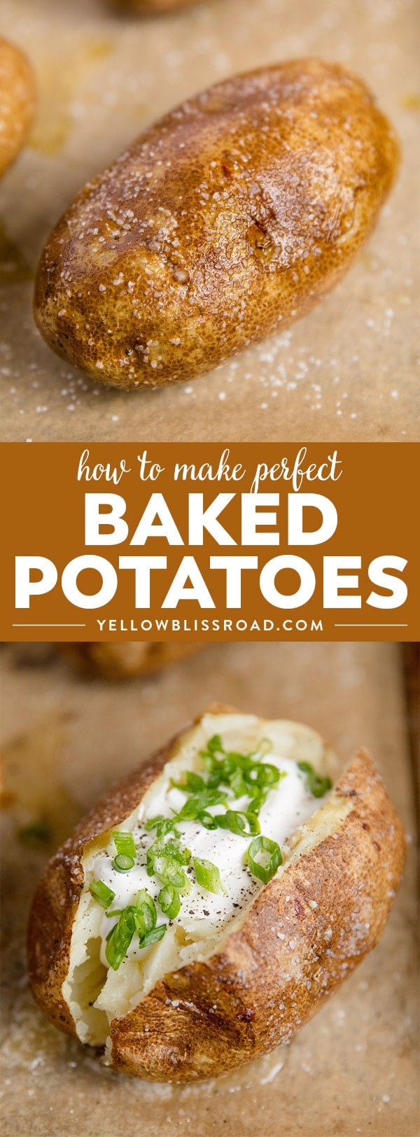 Social media image of baked potatoes