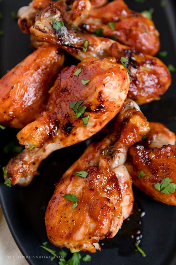 Barbecue Baked Chicken Drumsticks
