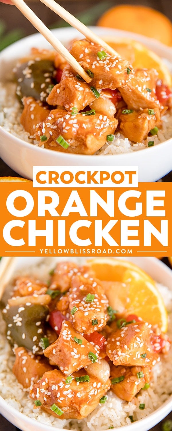Crockpot Orange Chicken With Peppers And Onions