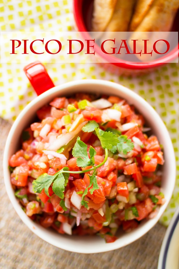 Social media image of Pico de Gallo