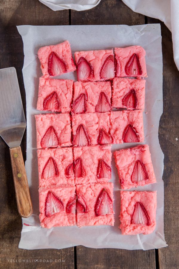 Strawberry Brownies Recipe Yellow Bliss Road Strawberry brownies recipe yellow bliss road