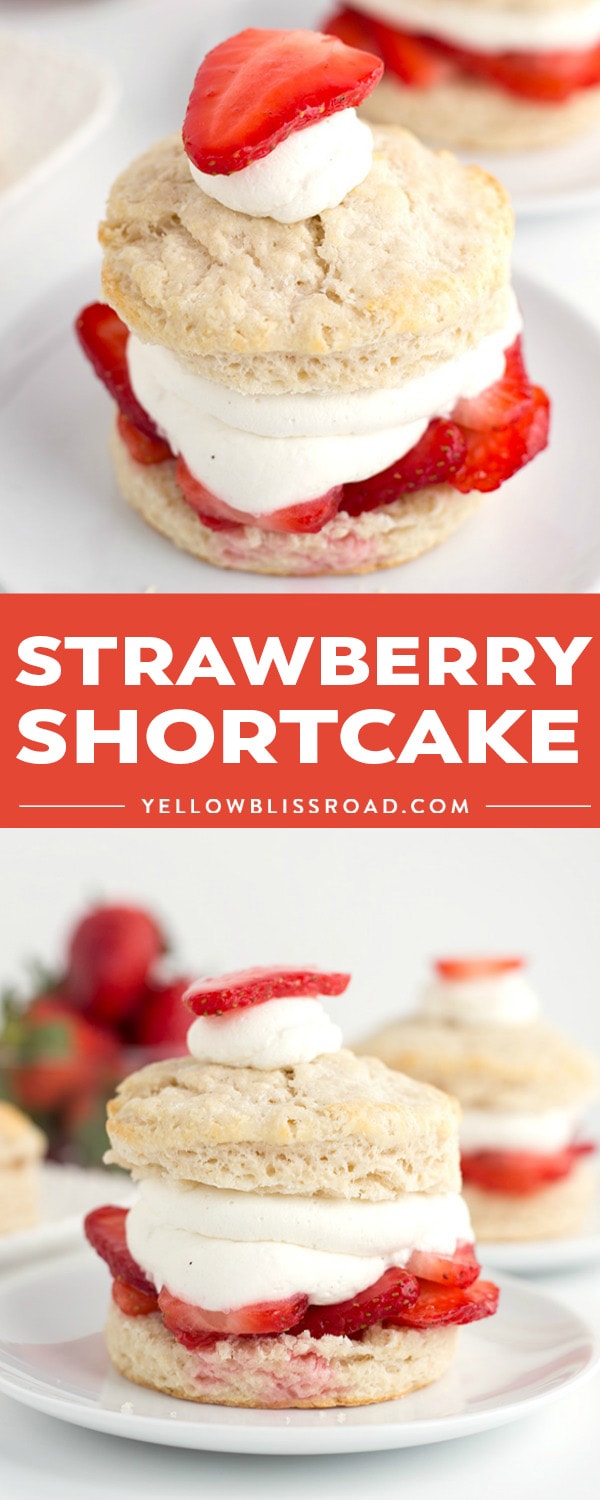 Social media image of strawberry shortcake