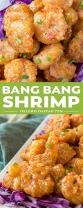 Often duplicated, always delicious, this copycat Bonefish Grill Bang Bang Shrimp recipe will have your family craving seafood every week! Crispy fried shrimp are tossed in a creamy, slightly spicy sauce that's made with a secret ingredient to take it over the top!