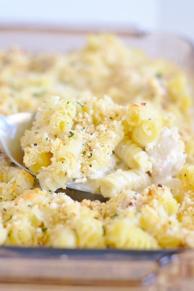 Spoonful of Chicken Cordon Bleu Casserole