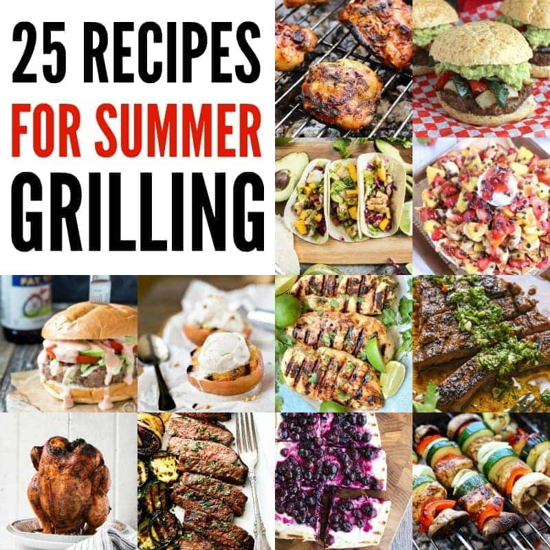 25 recipes for grilling