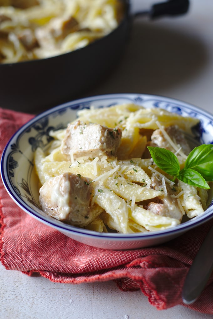 30 Minute One Pot Chicken Alfredo | Yellow Bliss Road