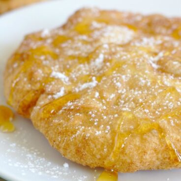 A piece of Indian Fry Bread