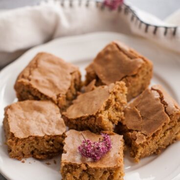This Classic Blondies recipe is one everyone should have in their collection! Sweet, chewy and melt in your mouth good. Nothing beats a fantastic blondie!