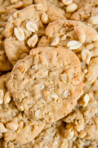 A close up of Peanut Butter Cookies
