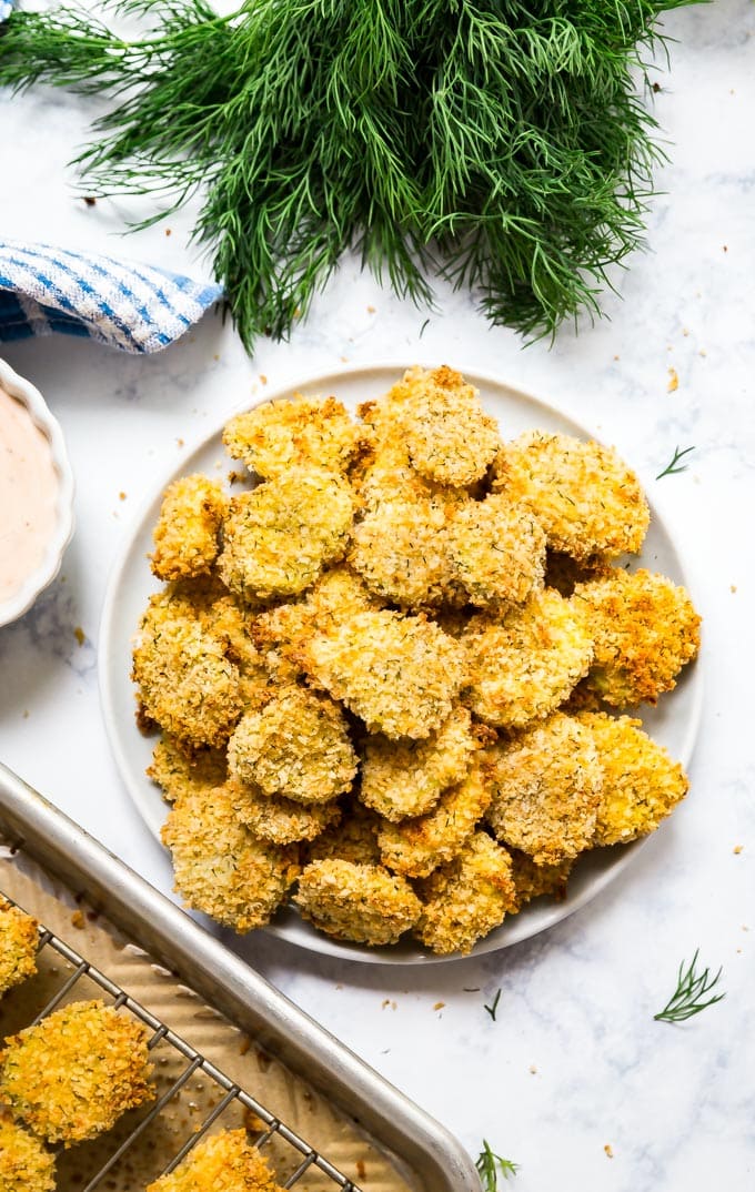 Fried Pickles are a dangerously addictive savory snack with the perfect amount of crunch!