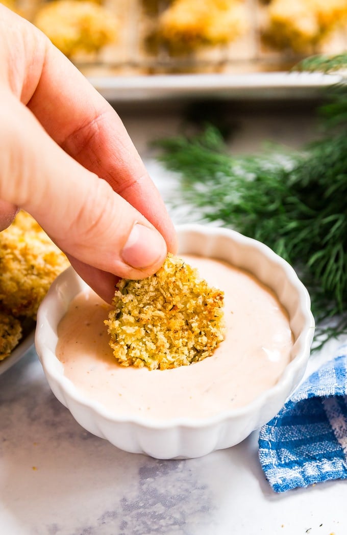 Fried Pickles are a dangerously addictive savory snack with the perfect amount of crunch!