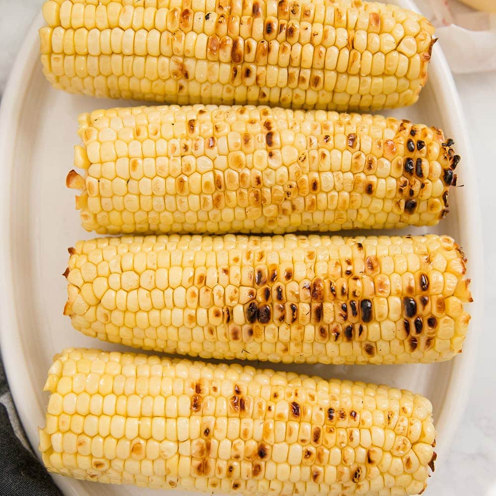How to Cook Corn on the Cob (Microwaved and Grilled)