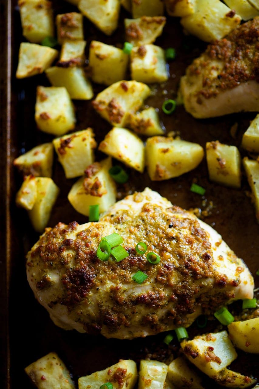 A close up of Pesto Ranch Chicken