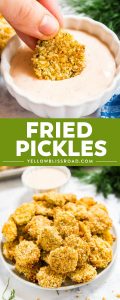 Fried Pickles are a dangerously addictive savory snack with the perfect amount of crunch! Great for weekends with friends or your next game day party!