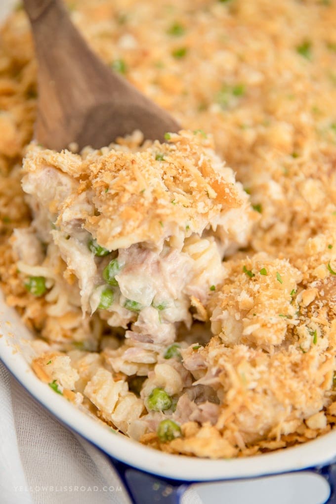 The Best Tuna Casserole Recipe Tuna Noodle Casserole