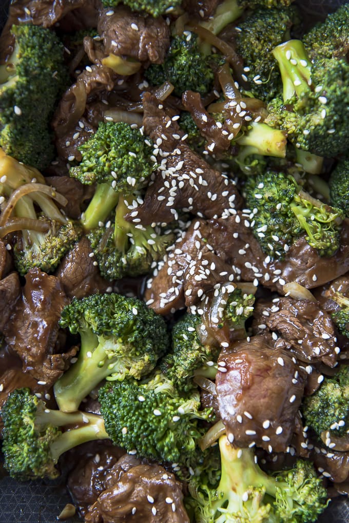 Healthy, simple, and ready in 20 minutes, Beef and Broccoli is a guaranteed dinner winner! Take out at home doesn't get any better than this! Takeout style Beef and Broccoli