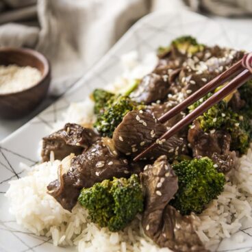 Takeout style Beef and Broccoli