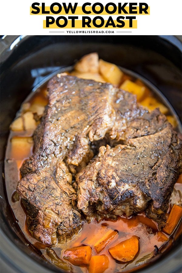 Simple Crock Pot Roast Recipe Slow Cooker Pot Roast