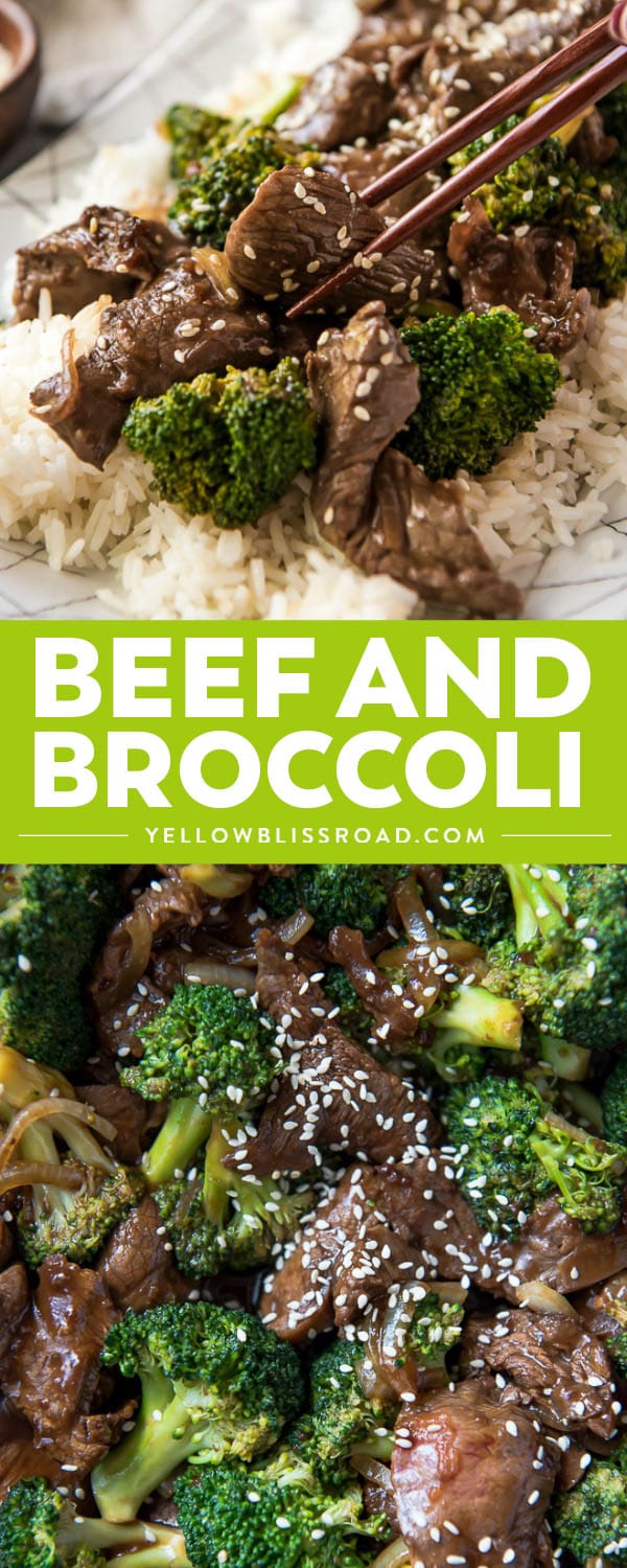 Healthy, simple, and ready in 20 minutes, Beef and Broccoli is a guaranteed dinner winner! Take out at home doesn't get any better than this!