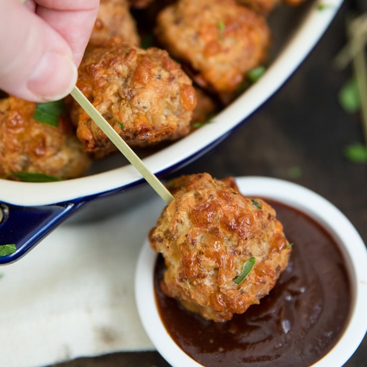 Cream Cheese Sausage Balls Recipe Yellow Bliss Road