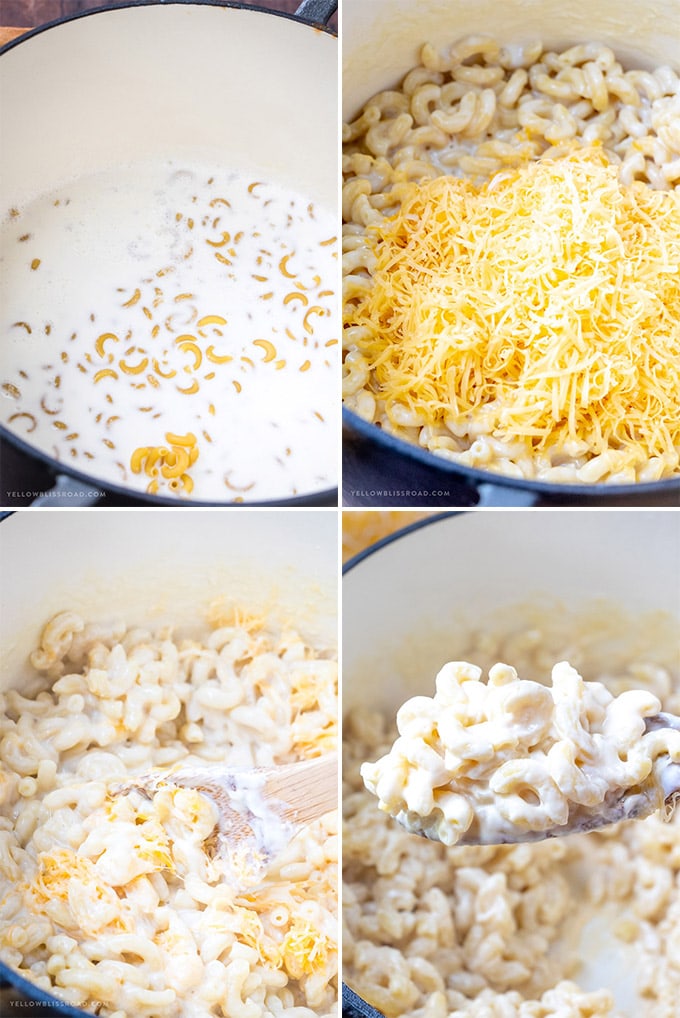 One Pot Mac and cheese how to make