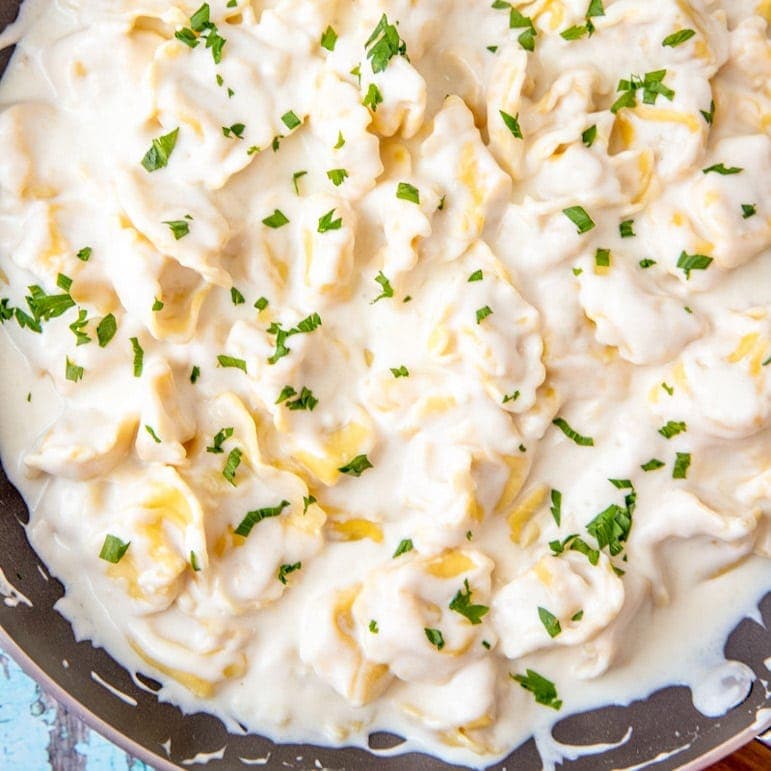 Garlic Parmesan Tortellini-image