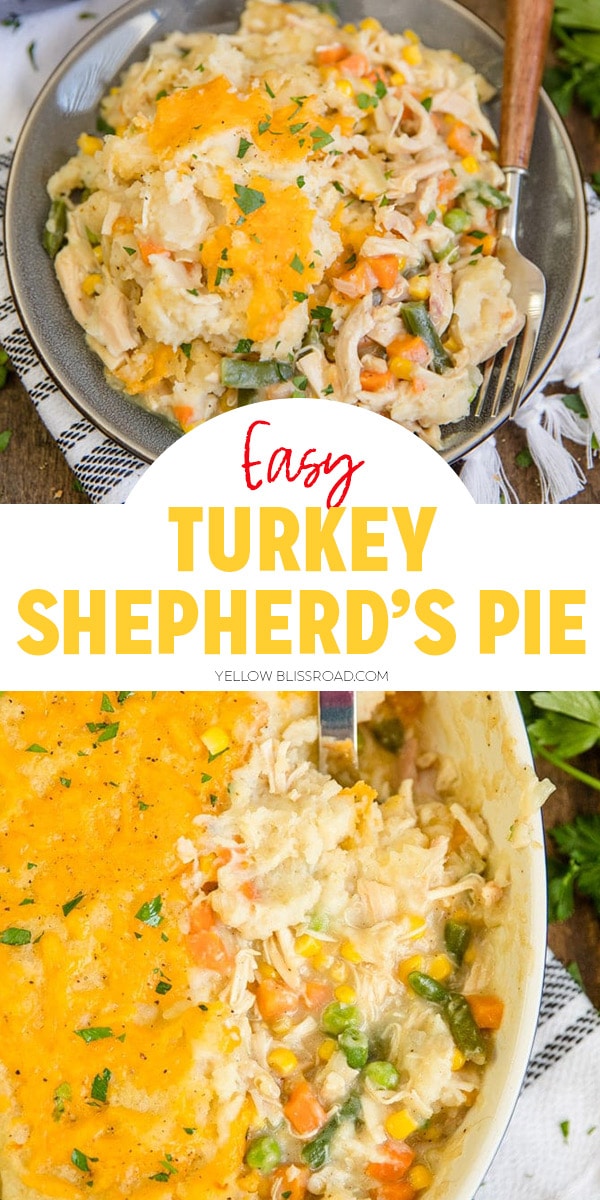 Easy Leftover Turkey Shepherd's Pie