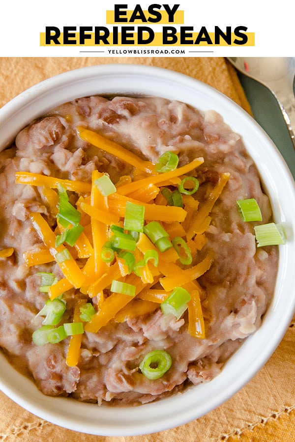 Easy Homemade Refried Beans Recipe