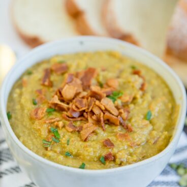 A bowl of Split Pea Soup